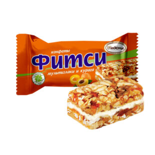 Конфеты Фитси мультизлаки и курага 1кг /3 АККОНД