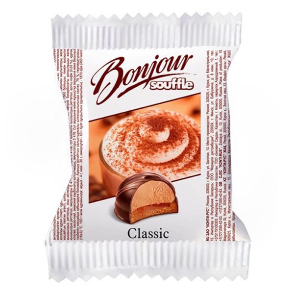 Десерт Bonjour souffle классика 29г /18шт  Конти (3681)